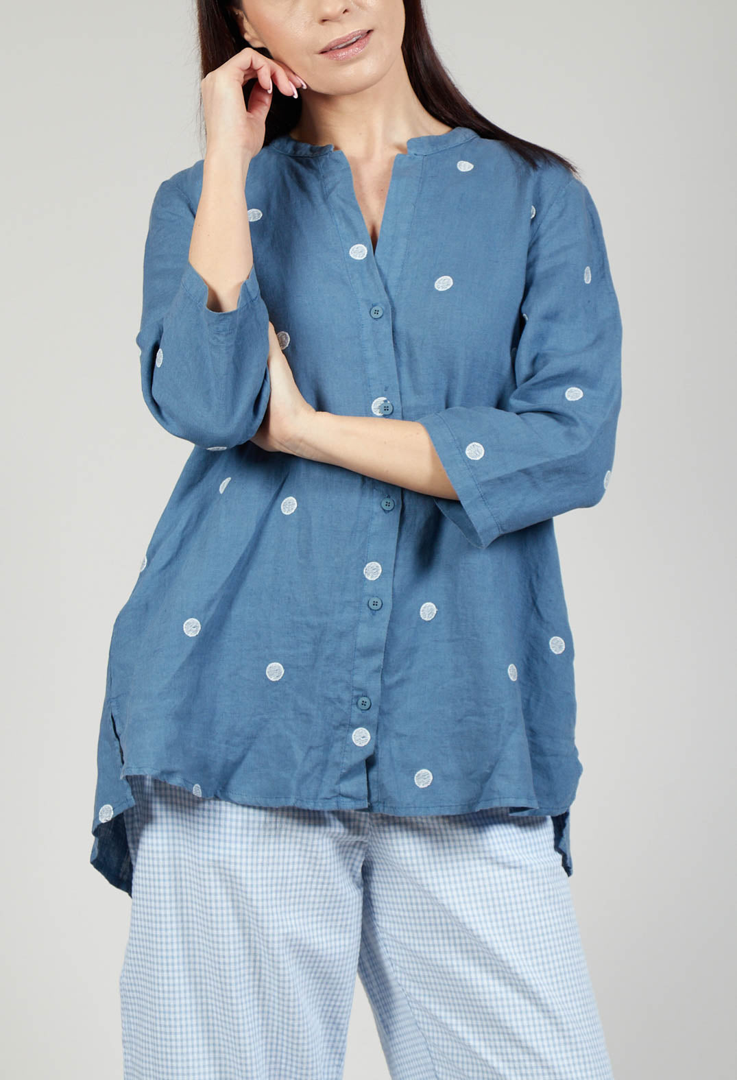 Long Sleeve Shirt in Denim