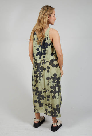 Doodle B Dress in Dried Herbs and Charcoal