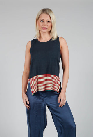 Free Stripes Top in Mediterranea