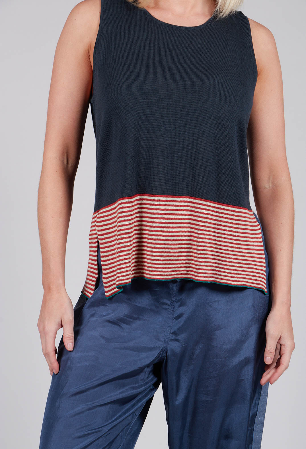 Free Stripes Top in Mediterranea