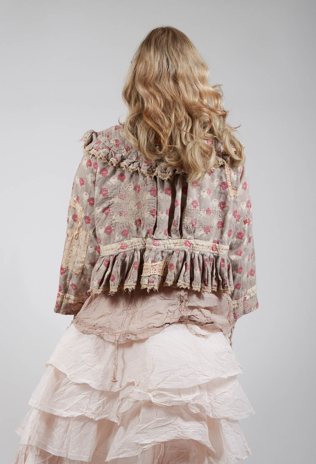 Floral Cropped Ala Jacket in Goodship