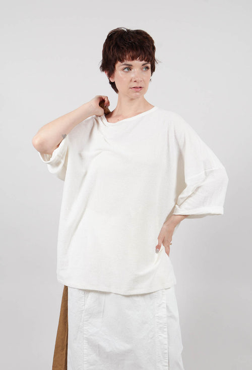 Big T-Shirt F in Milk