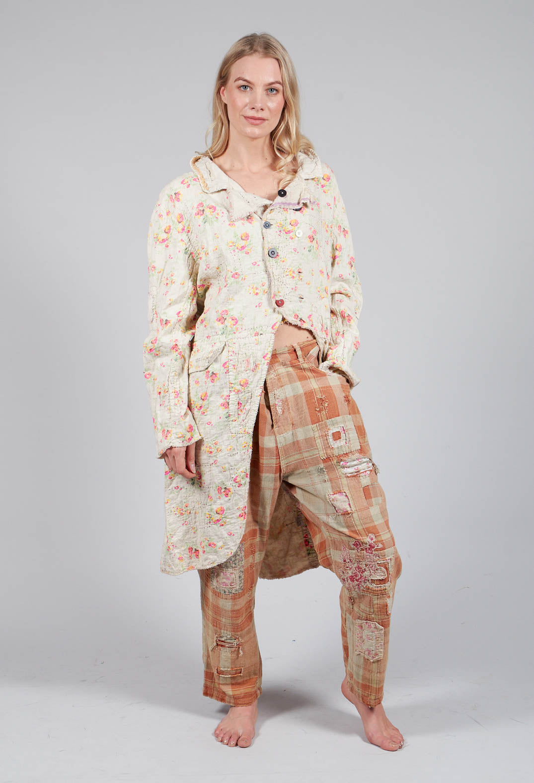 Magnolia Pearl Patchwork Crossroads Pants in Carmel – Olivia May