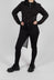 Slim Fit Trousers in Black