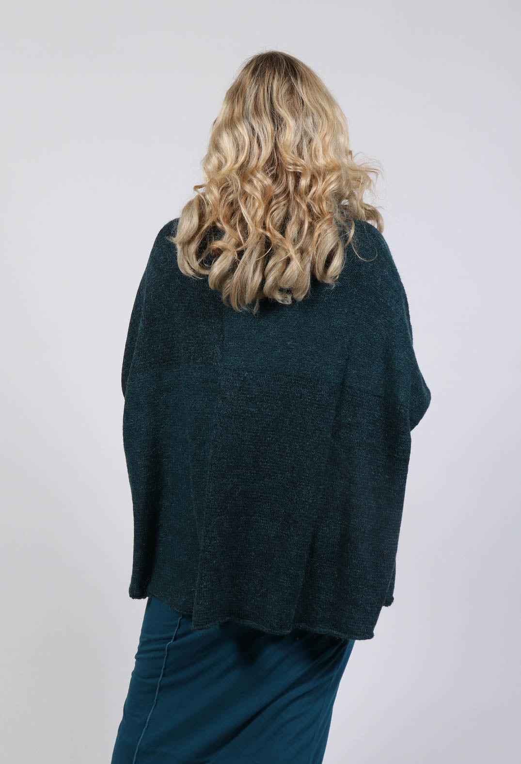 Dropped Shoulder Sweater in Forest