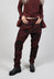 Pull On Slim Fit Trousers in Wood Comic