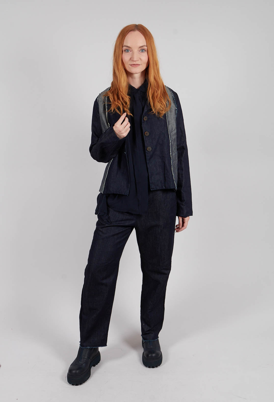 Utility Trouser in Denim