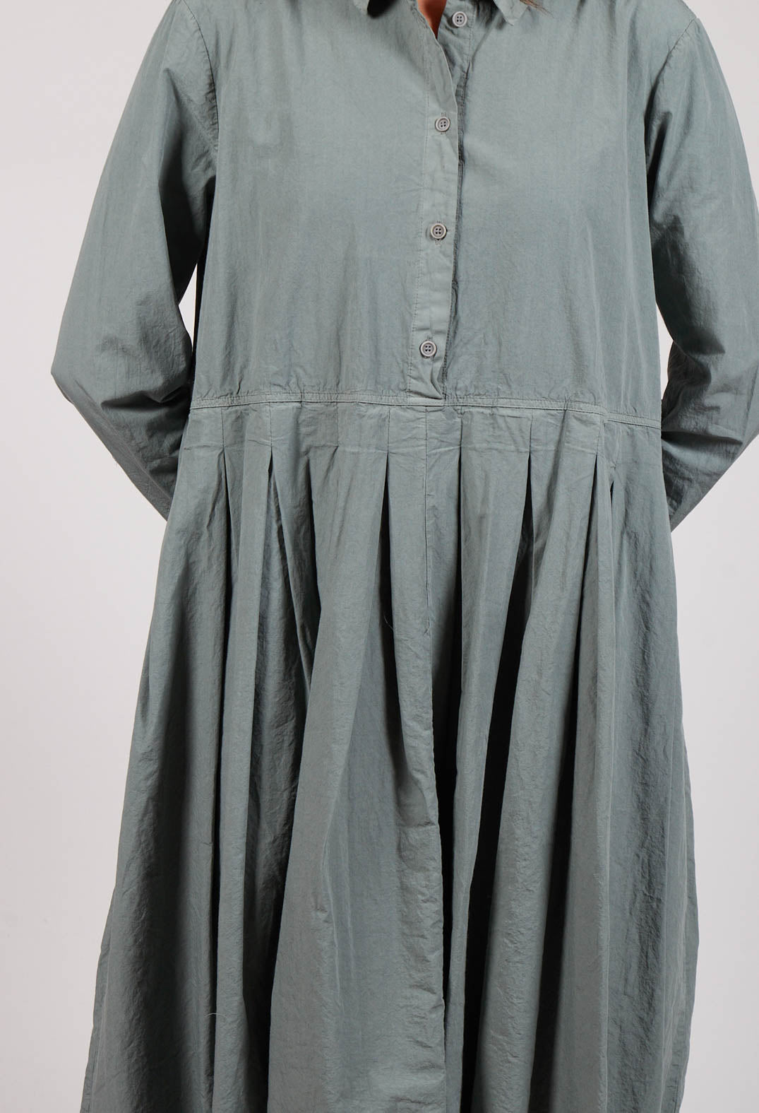 Shirt Dress in Pietra