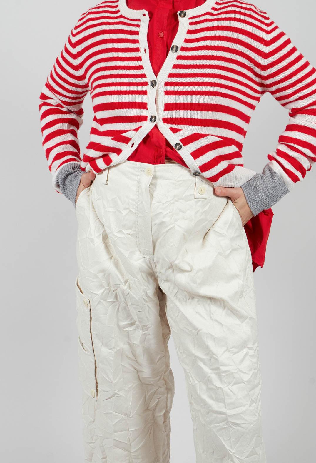 Peka Trousers in Off White