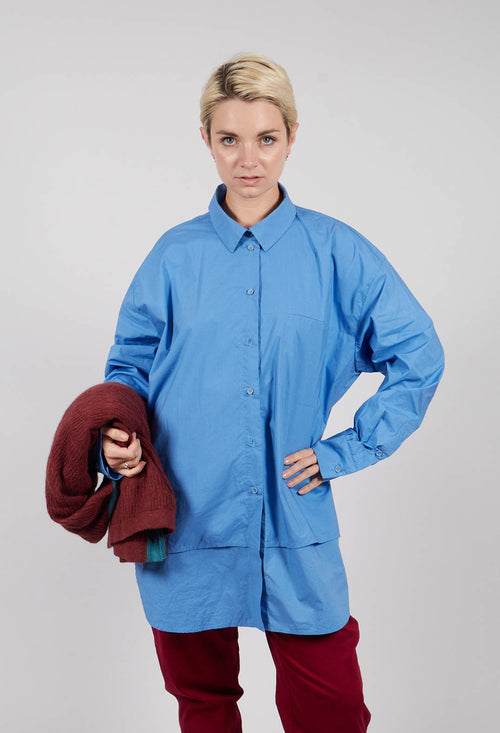 Glori Blouse in Sky