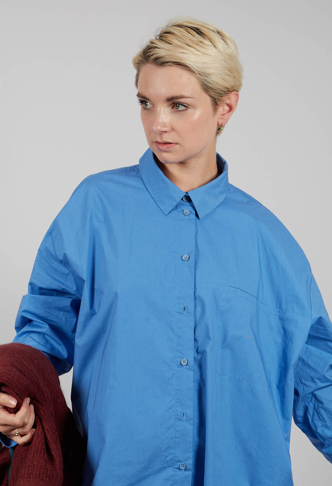 Glori Blouse in Sky