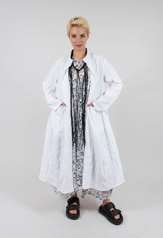 Shirt Jacket in White