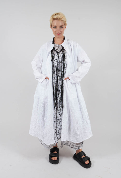 Shirt Jacket in White