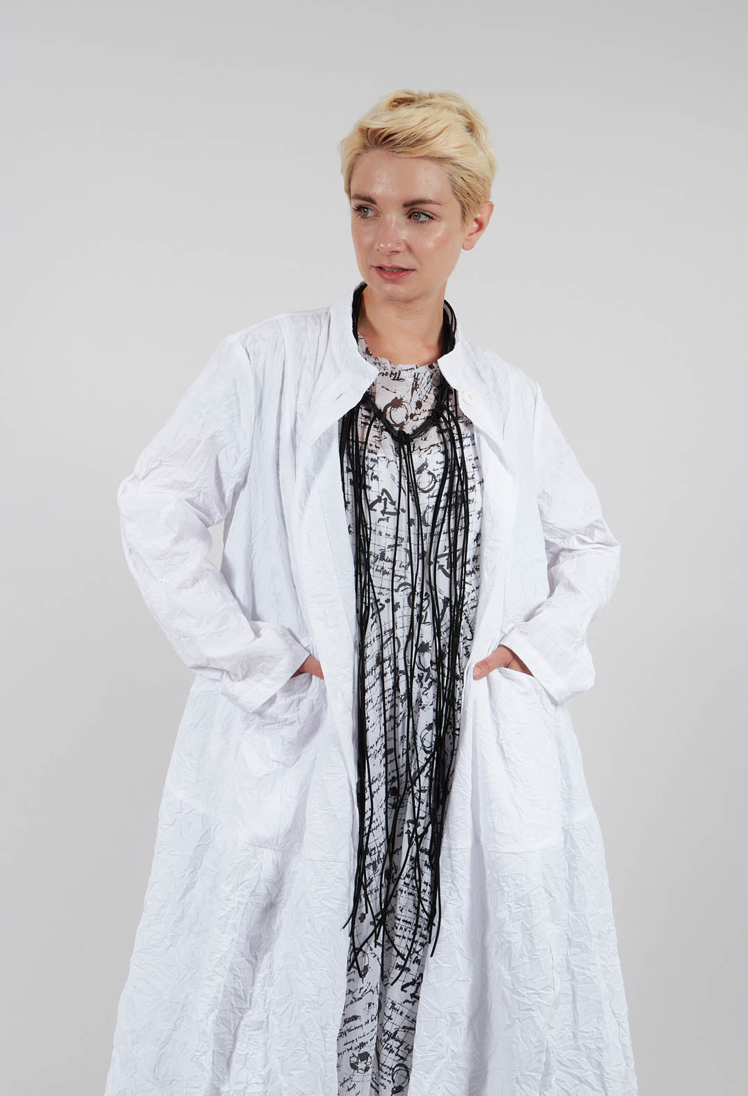 Shirt Jacket in White