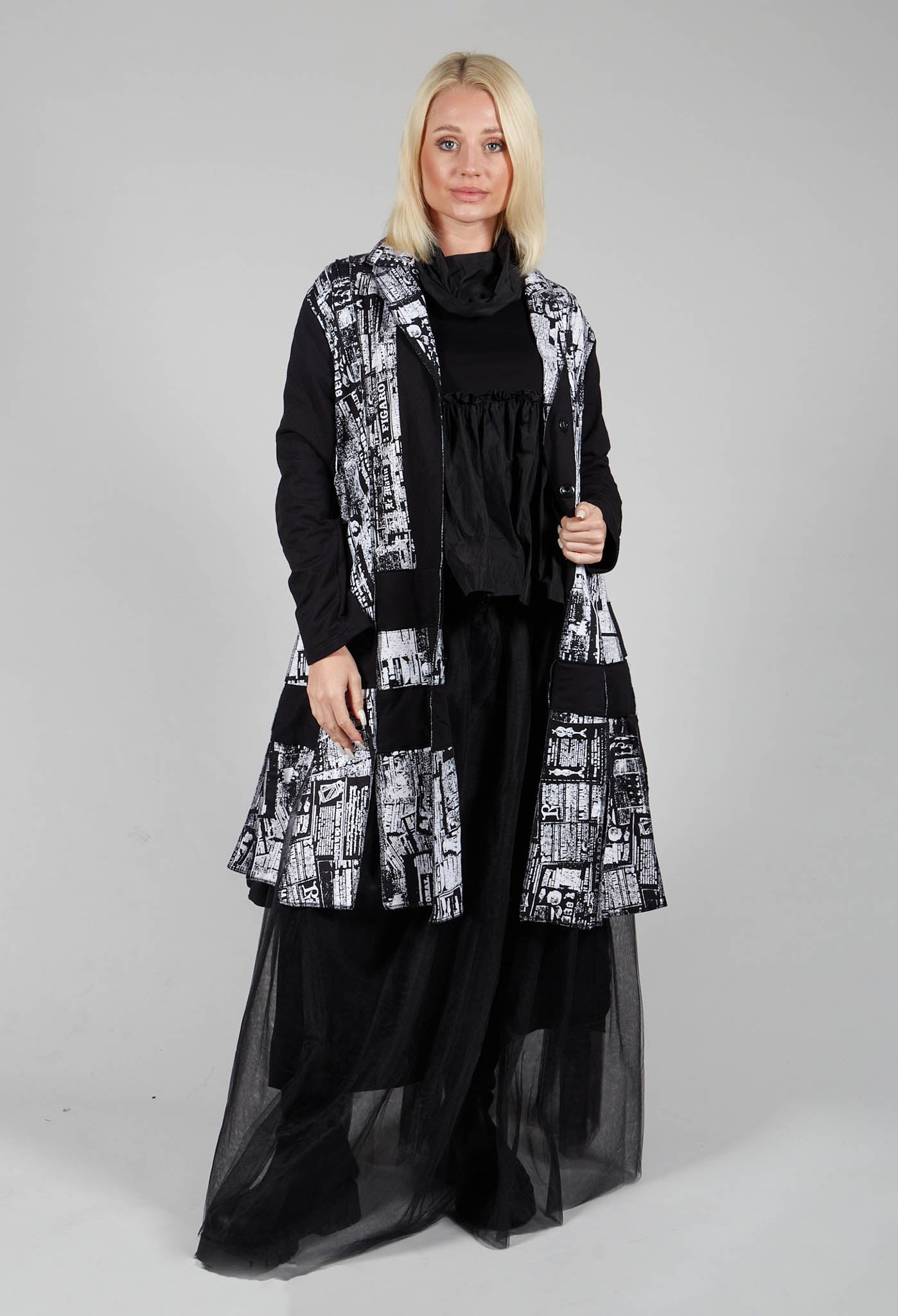 Newspaper hotsell print jacket