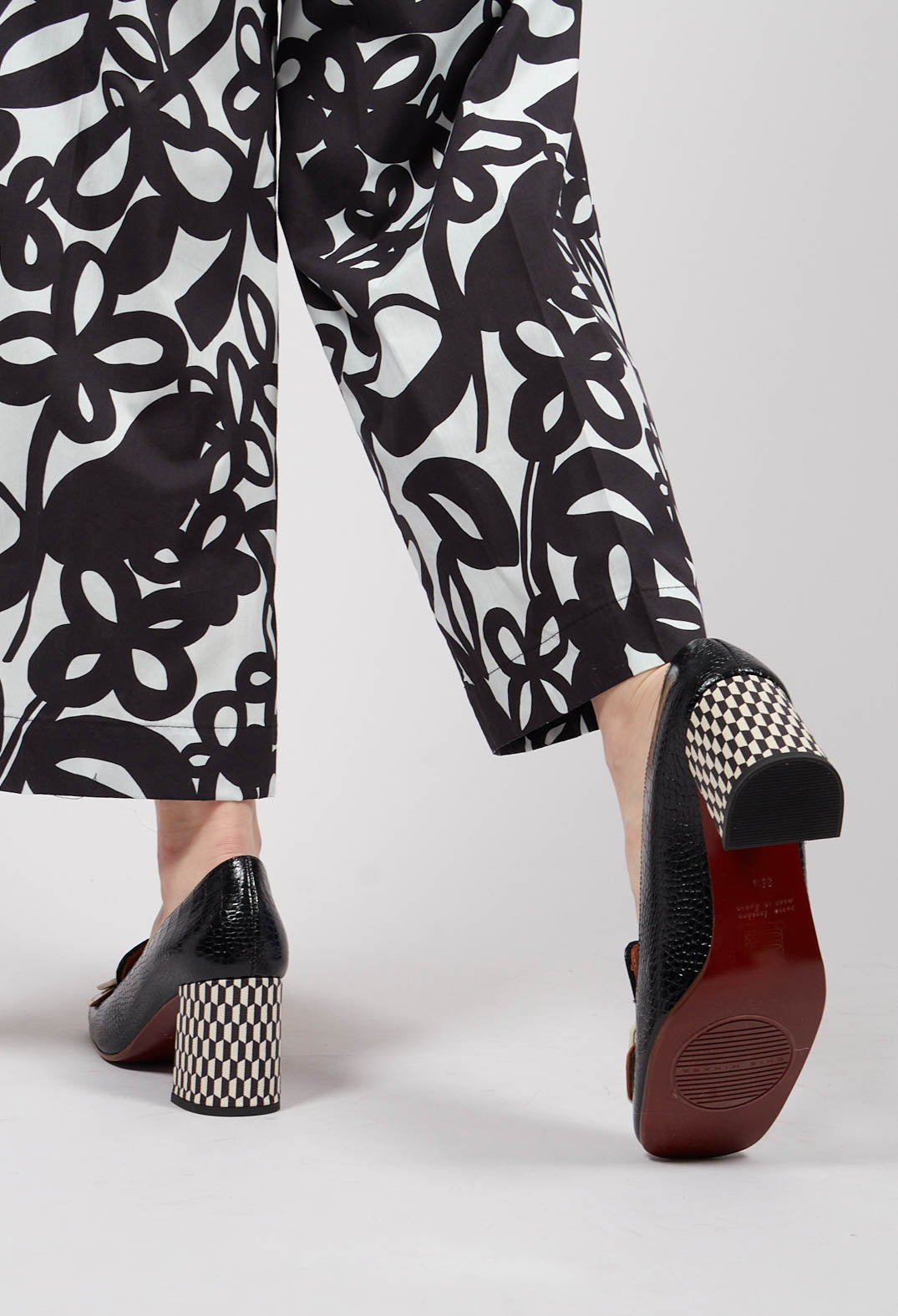 Pema Moc Croc Heels in Sand Maserati Leche