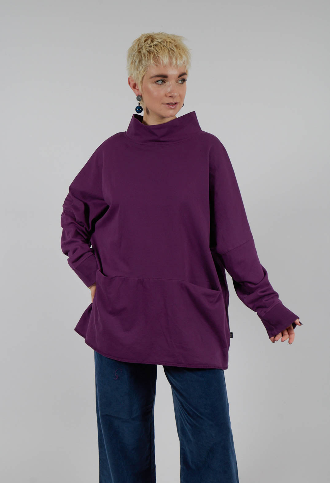 Palan Top in Violet