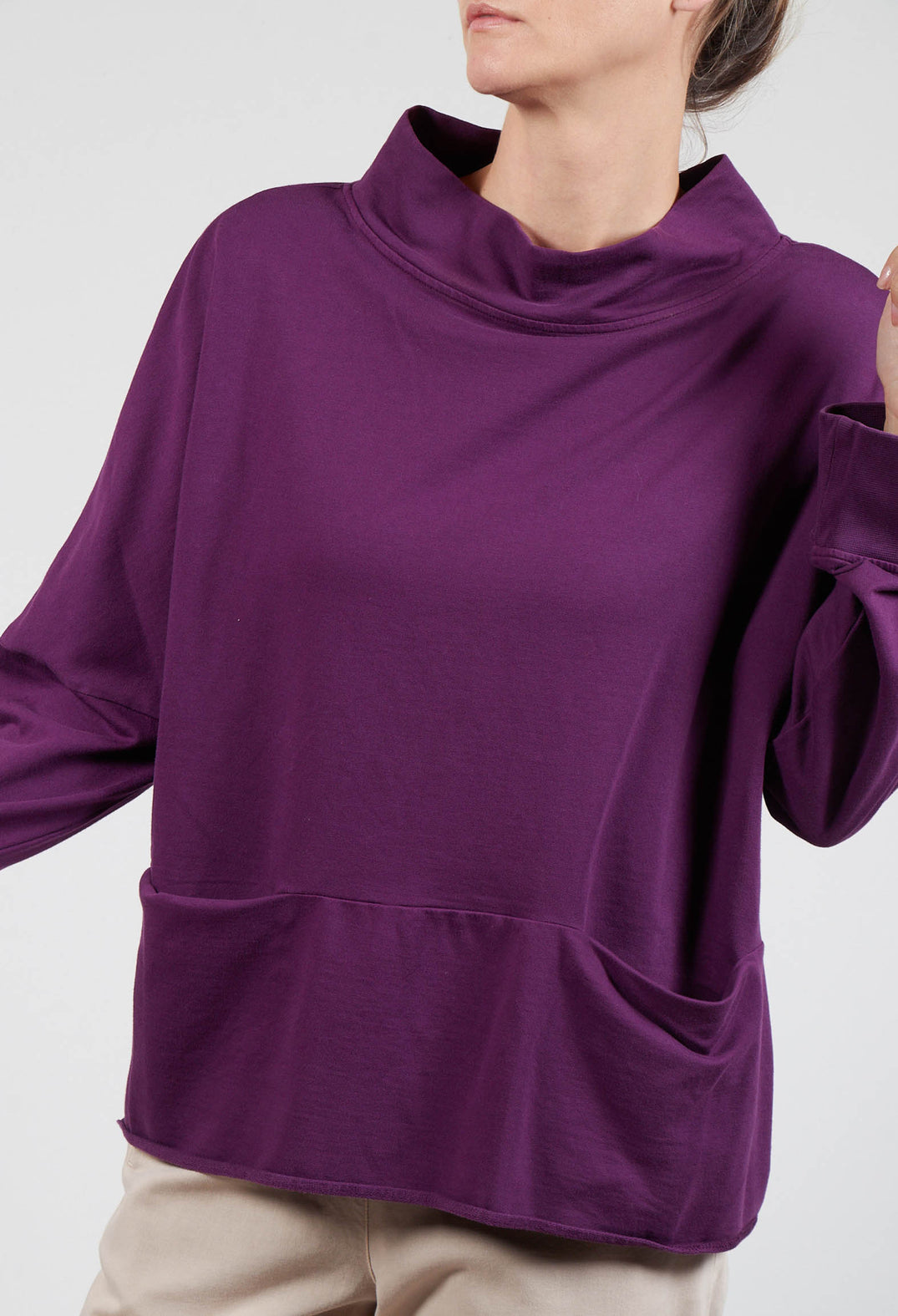 Palan Shirt in Violet