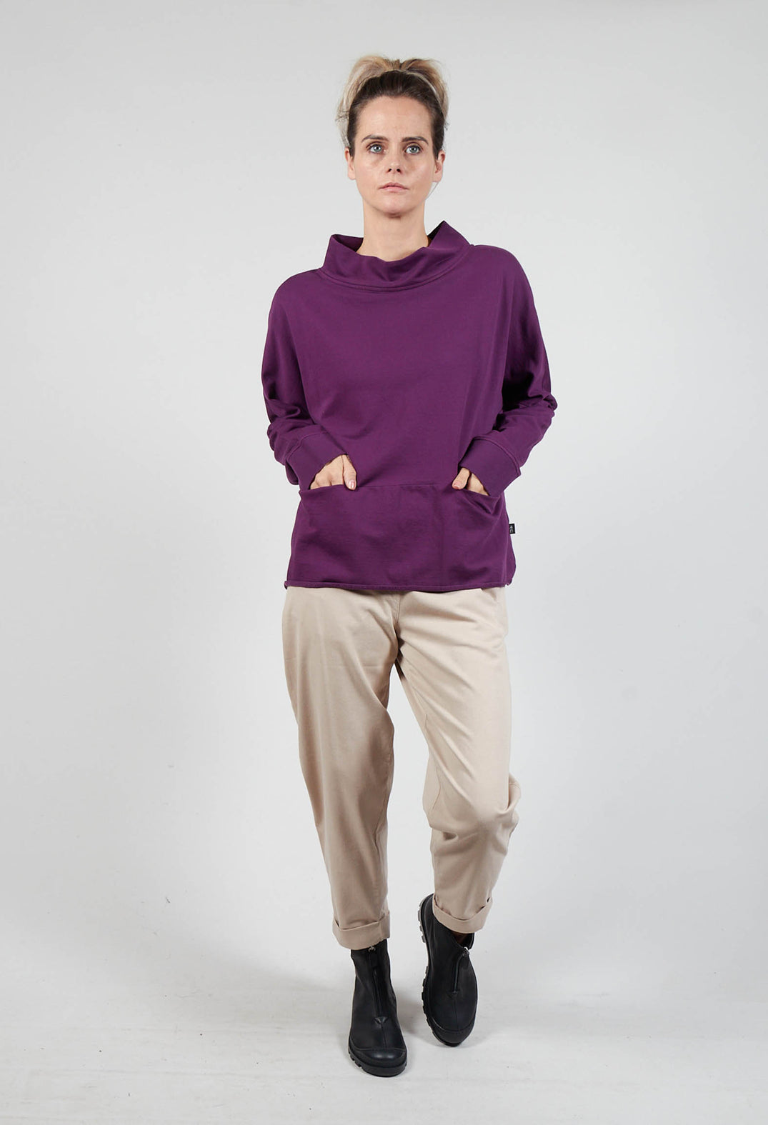 Palan Shirt in Violet