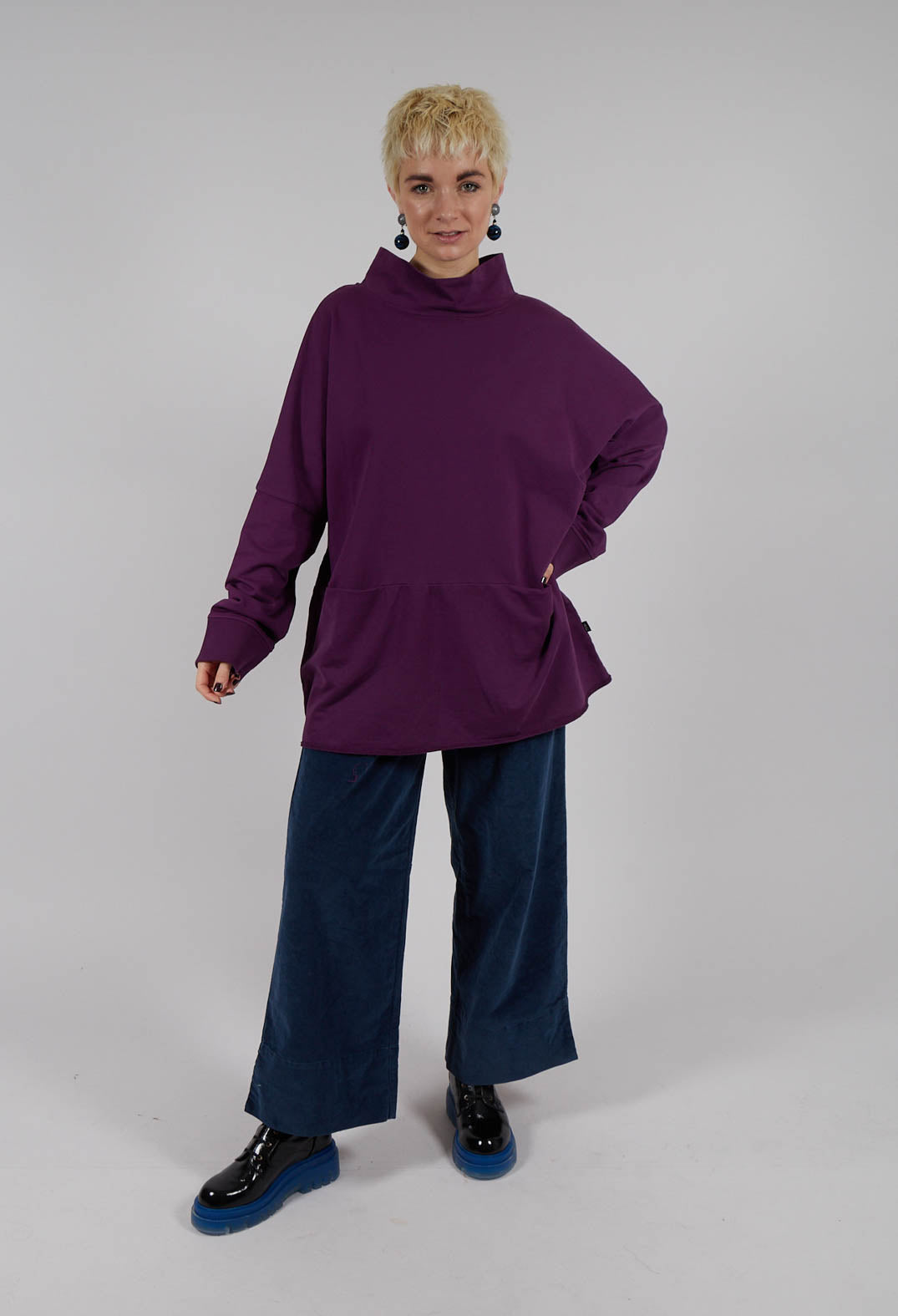 Ido Trousers in Dark Night