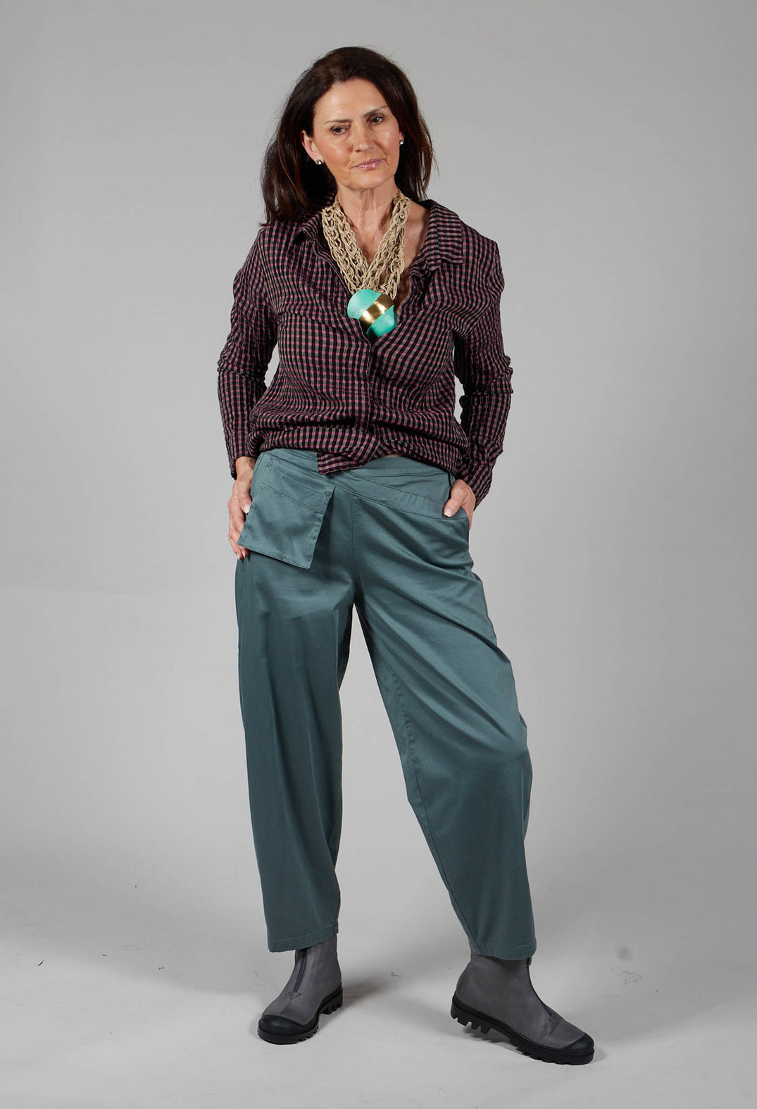 Rifu Pants in Sage Leaf