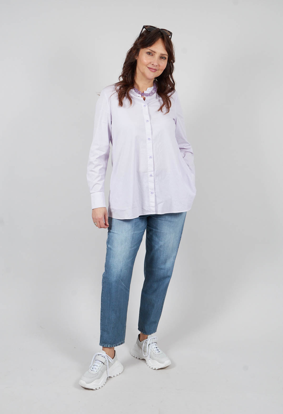Monio Blouse in Lavendar