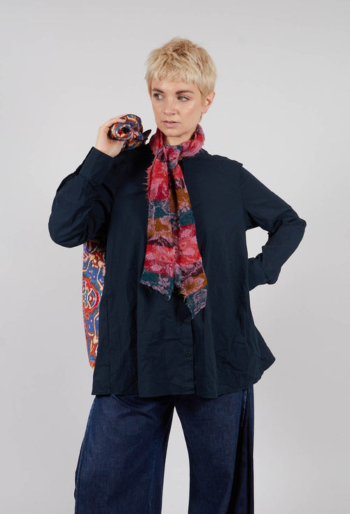 Monio Blouse in Dark Night