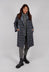 Reversible Mande Coat in Night Orange Check