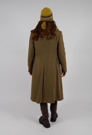 Verdi Midi Coat in Tweed