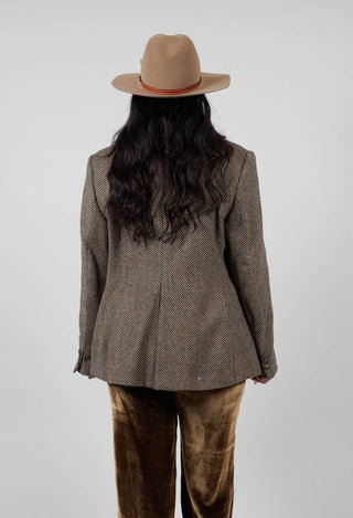 Swing Jacket in Stripe