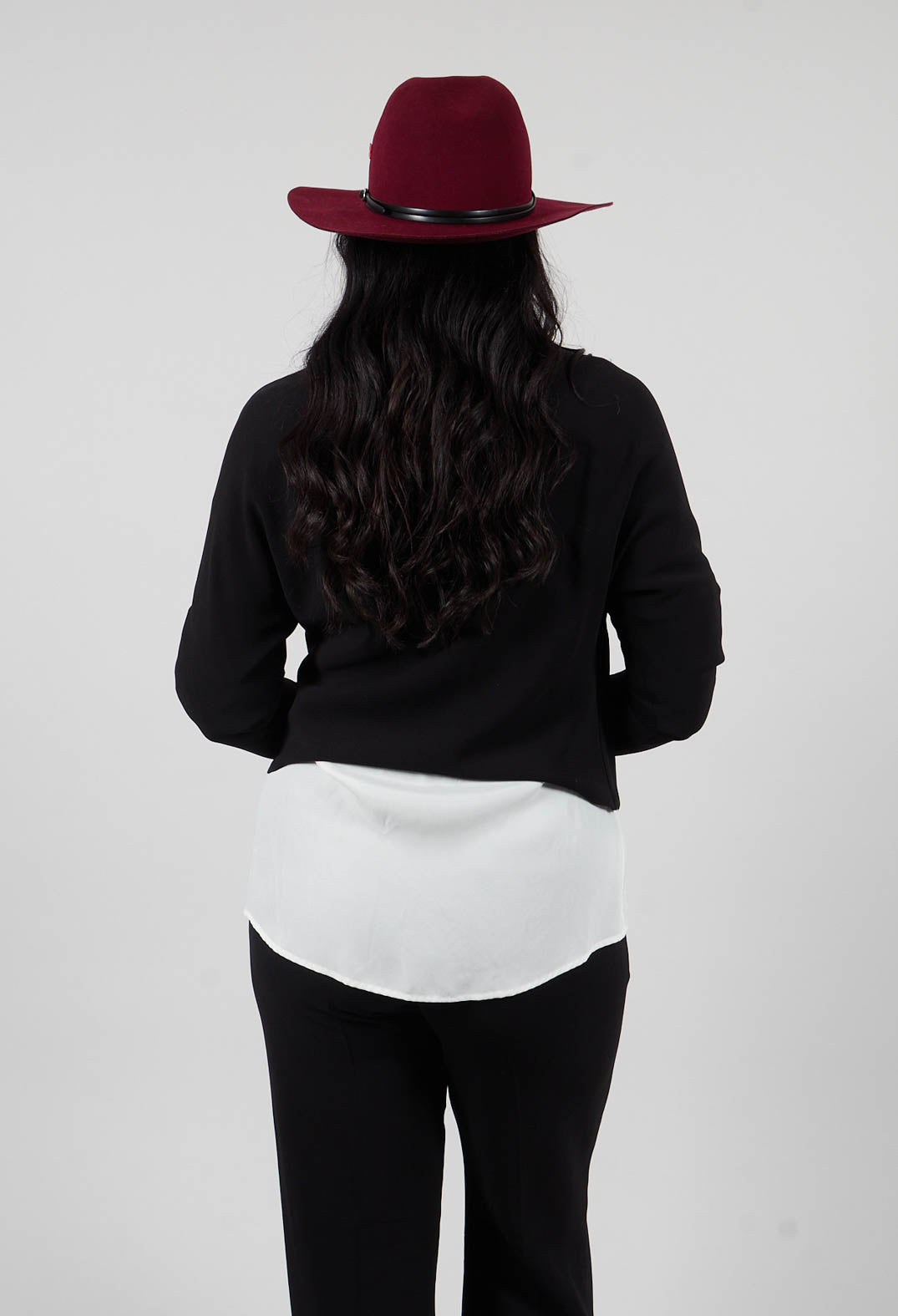 Wrap Blouse in Black