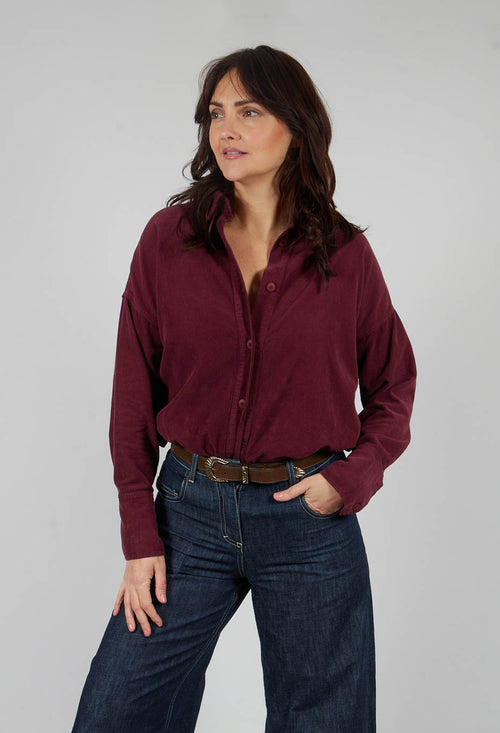 Breakfast Shirt in Dahlia