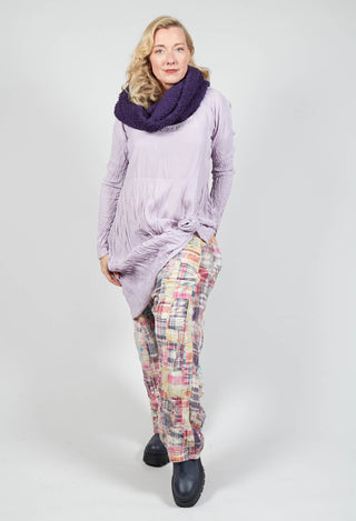 Patchwork Miner Pants in Madras Rainbow