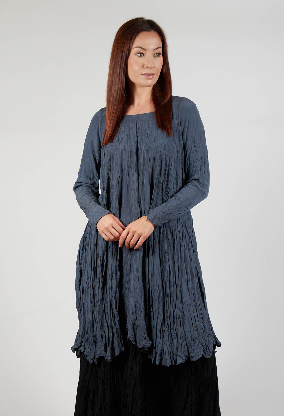 Naturgeid Dress in Versteck Blue
