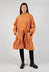 Gotterdame Top in Wurzel Orange