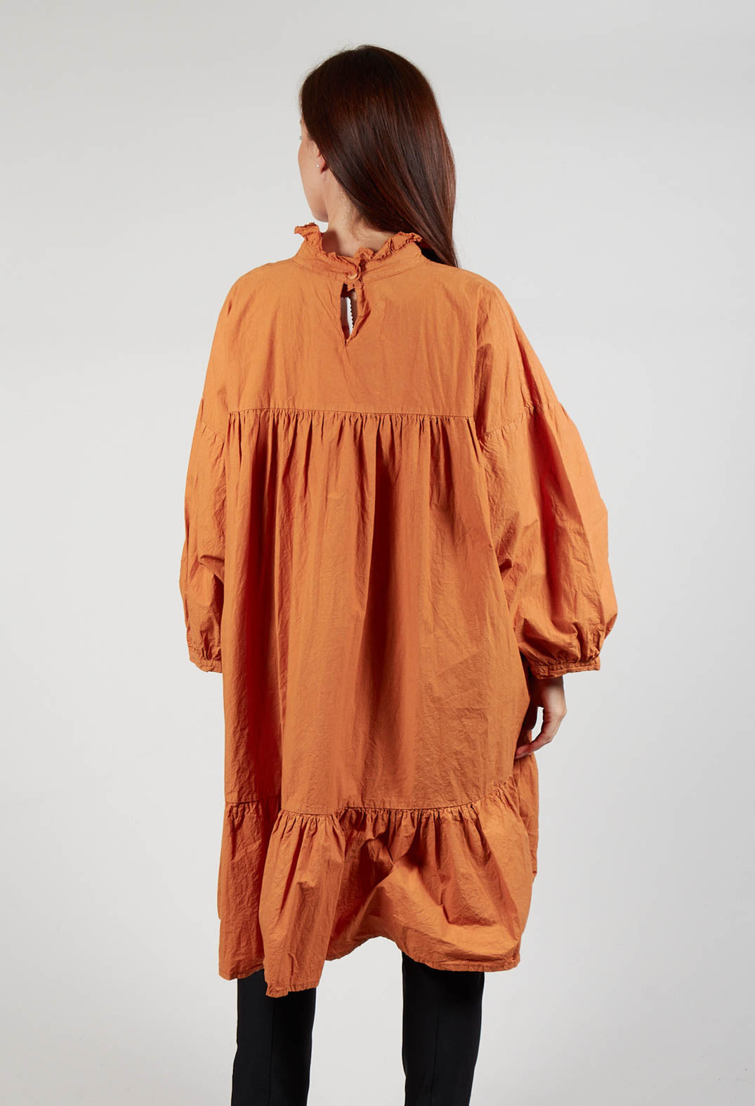 Gotterdame Top in Wurzel Orange