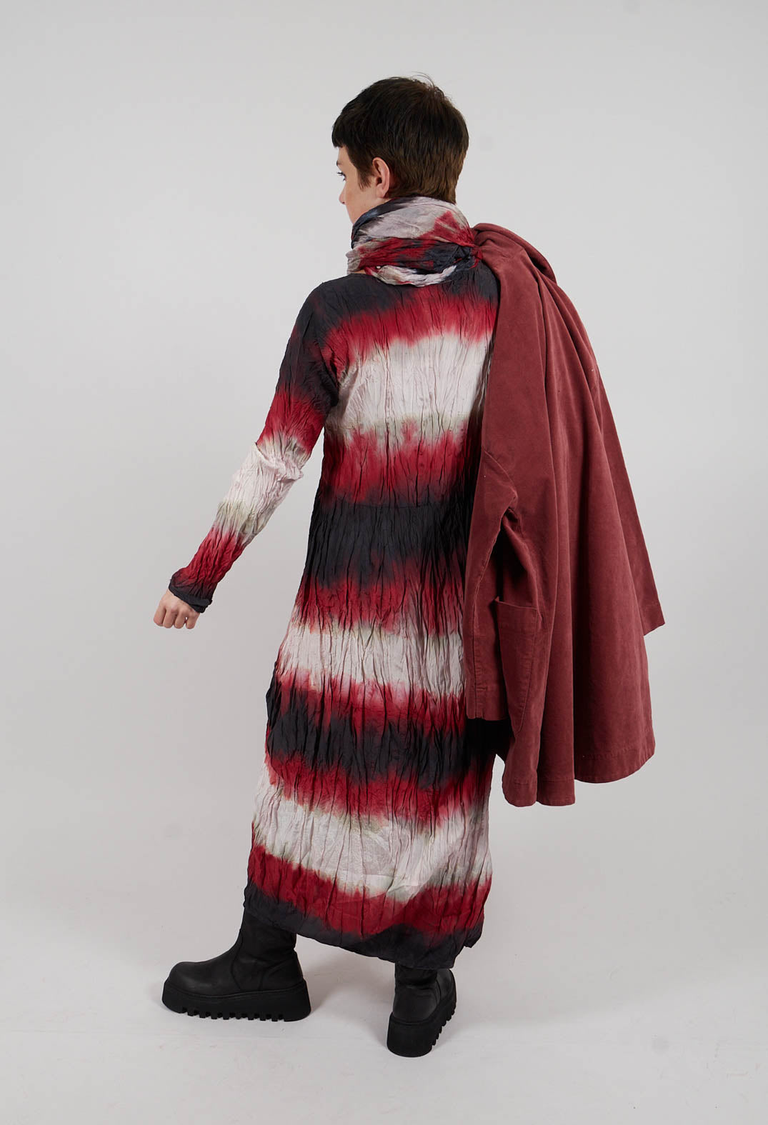 Grundgehn Dress in Ideal Red