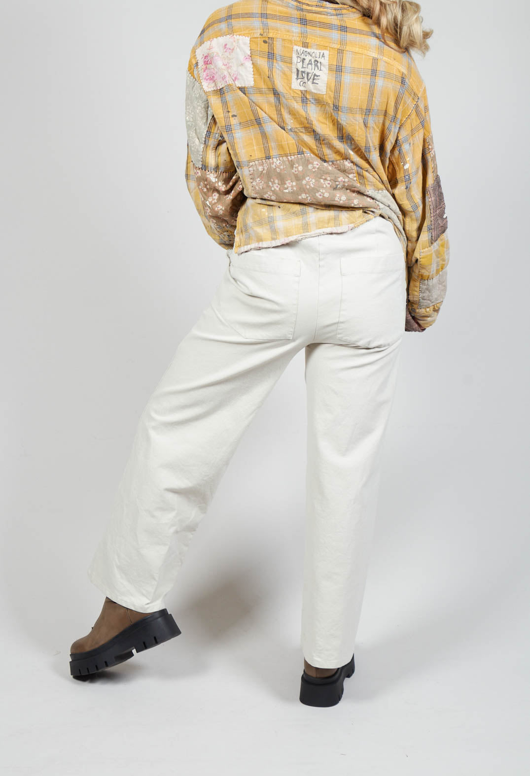 Kafallt Trousers in Gefuhl Beige