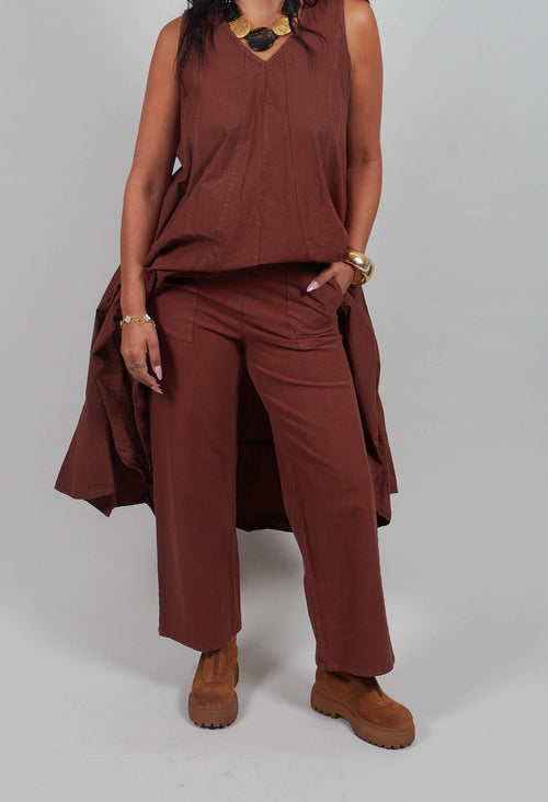 Kafallt Trousers in Mudcloth