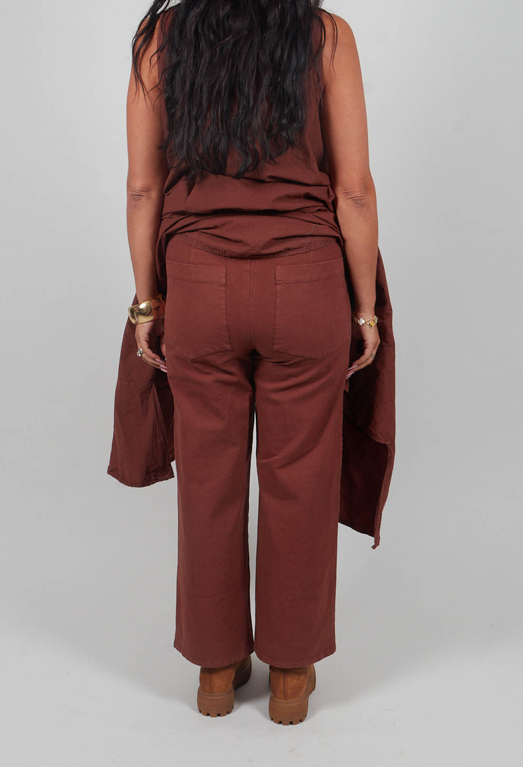 Kafallt Trousers in Mudcloth
