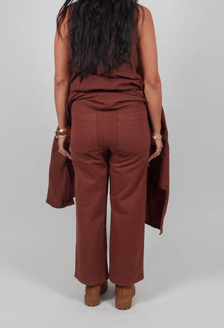 Kafallt Trousers in Mudcloth