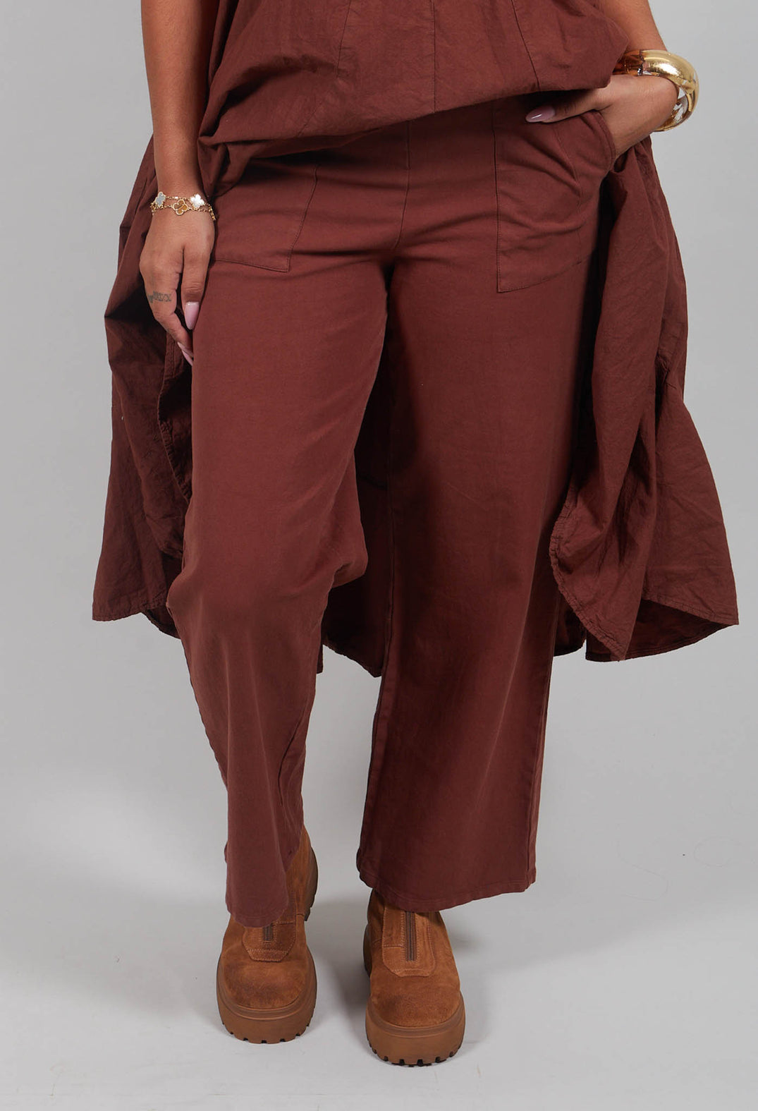 Kafallt Trousers in Mudcloth