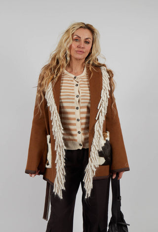 Wool Jacket in Nutmeg