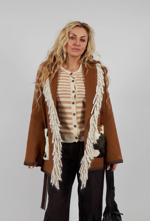 Wool Jacket in Nutmeg