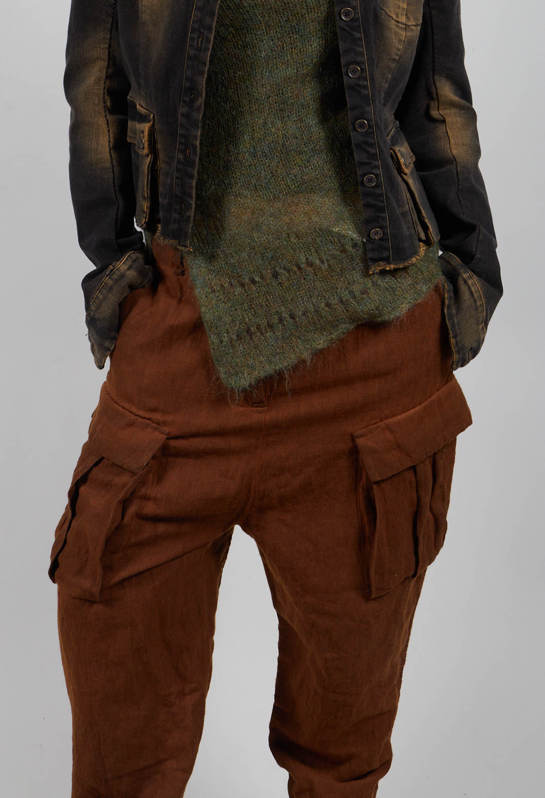 Ticket Pocket Cargo Pants in Land