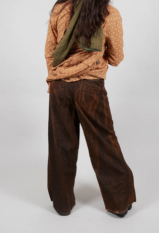 Baggy Jeans in Copper