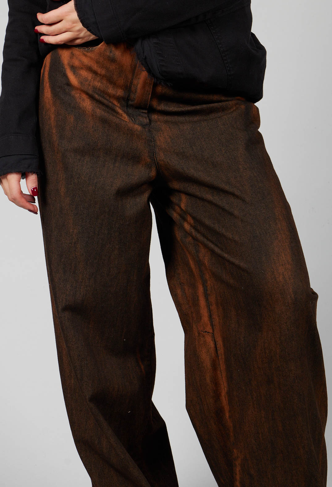Baggy Jeans in Copper