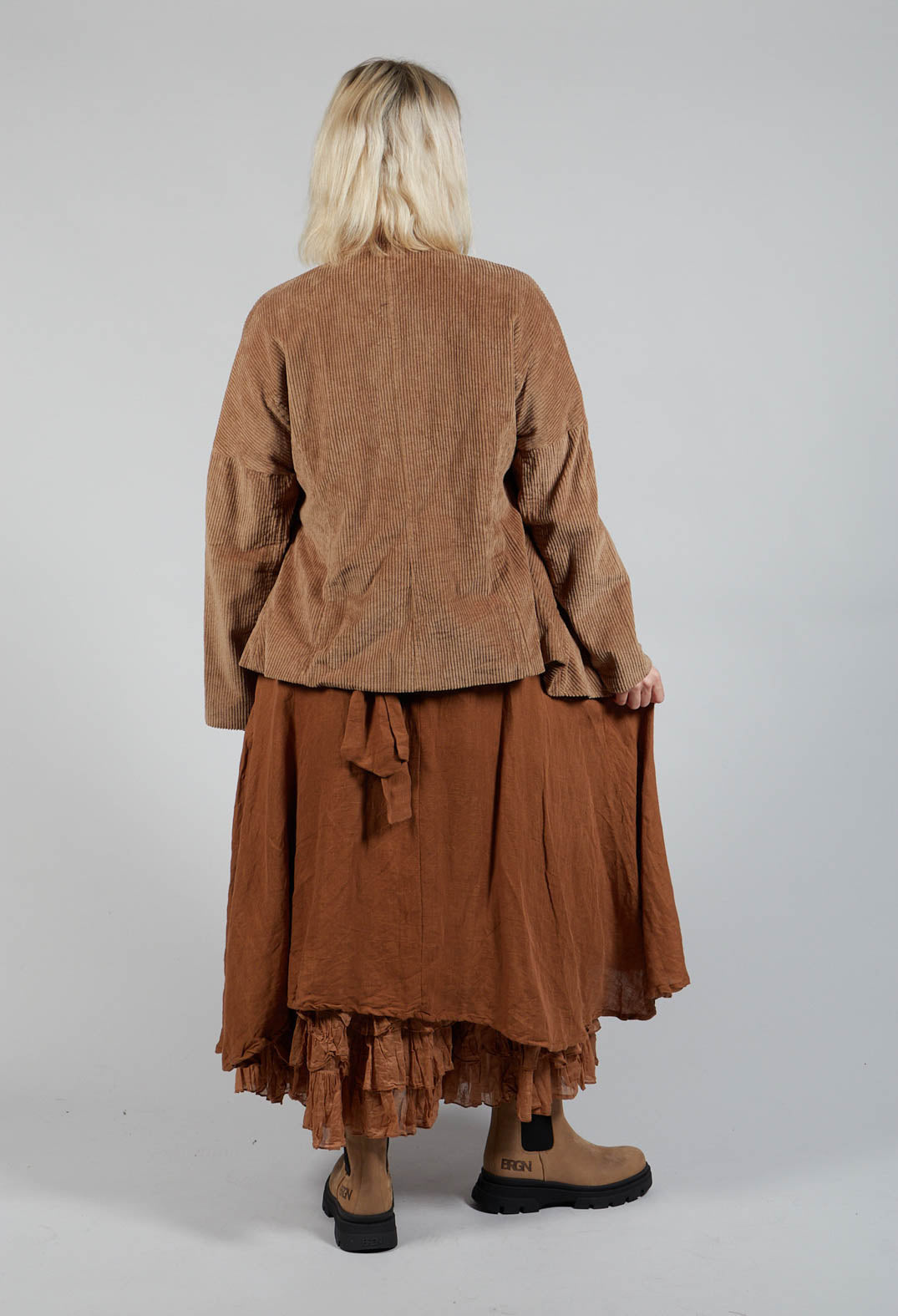 Stapelia Dress in Canelle