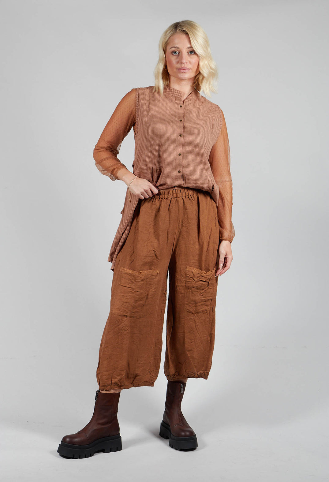 Gus Trousers in Canelle