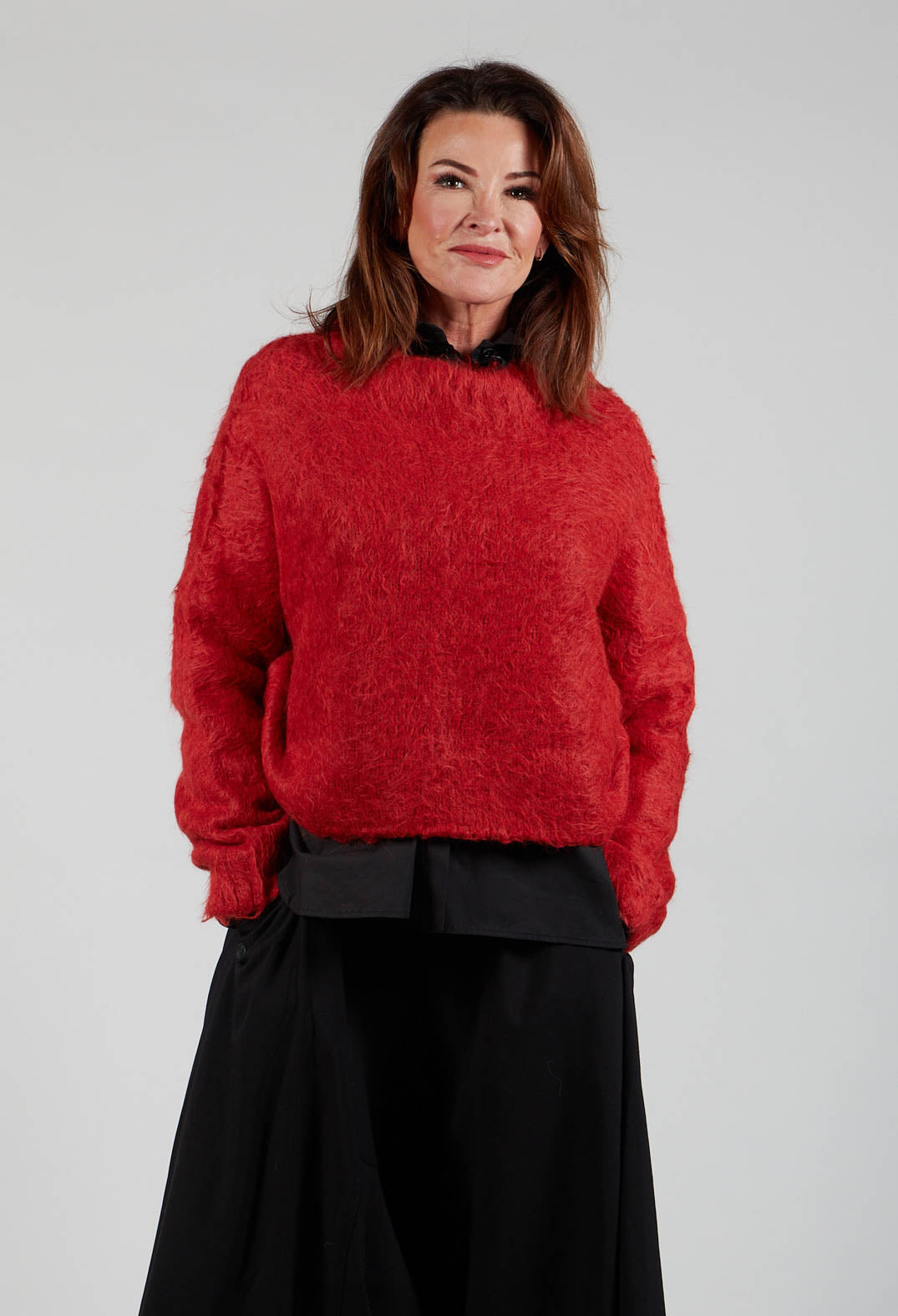 Lola Sweater in Red